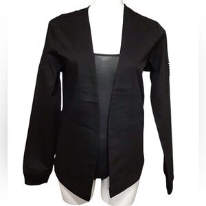 Black Scale Elegant Black Open Jacket Size XS